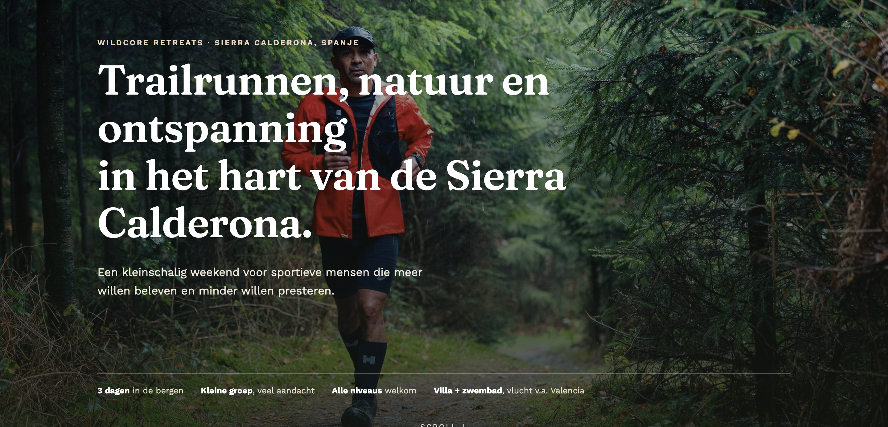 Wildcore Retreats outdoor brand project